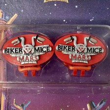 Vintage 1994 Biker Mice From Mars Sneaker Lace Clips   Hoodie String Clips
