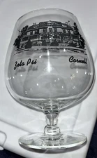 Cornell “ Zeta Psi” Fraternity Glass, Goblet, Ithaca , New York -Excellent Cond.
