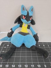 Pokemon Lucario Plush Banpresto Japan Prize Plush Stuffed Animal Nintendo...