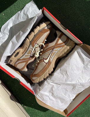 Nike Air Max Moto 2K Men s Low Top Lace-Up Sneaker Brown/Beige IQ0406-201