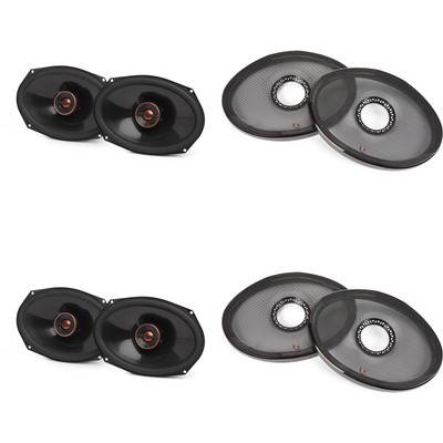Infinity 2-Pairs REF697F 6x9'' Extreme-performance Automotive Coaxial Speakers...