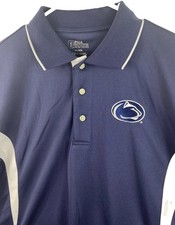 Penn State Nittany Lions Football Men  s XL PGA Tour Dry Fit Embroidered Polo