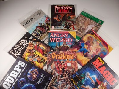LOT  3)SJG GURPS 1)Kaldor 1)I.C.E Hillmen 3)Role Aids D&D 1)Mines of Keridan