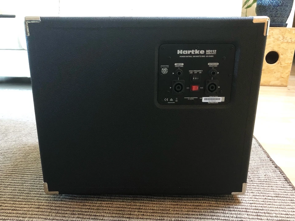 Hartke HyDrive HD112 1 x 12” + HF - 300 Watt Bass Cabinet - Image 2 of 2