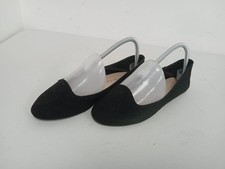 Primark Women Black Suede Slip On Shoes UK (5) EUR (38) A11