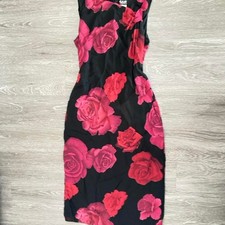 Vintage 90s whimsigoth romantic black dress