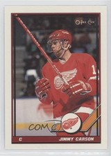 1991-92 O-Pee-Chee Jimmy Carson #104 0c4