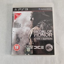 Medal of Honor Tier 1 Edition Sony PlayStation 3 PS3 PAL EA Import