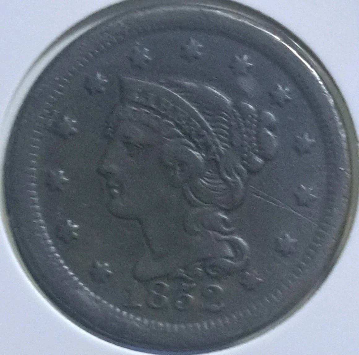 1852 Year Braided Hair Large Cents (1839-1857) for sale | eBay