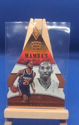 2018-19 Panini CrownRoyale Mamba's Choice Kobe Bryant Mikal Bridges #10 /99 (RC)