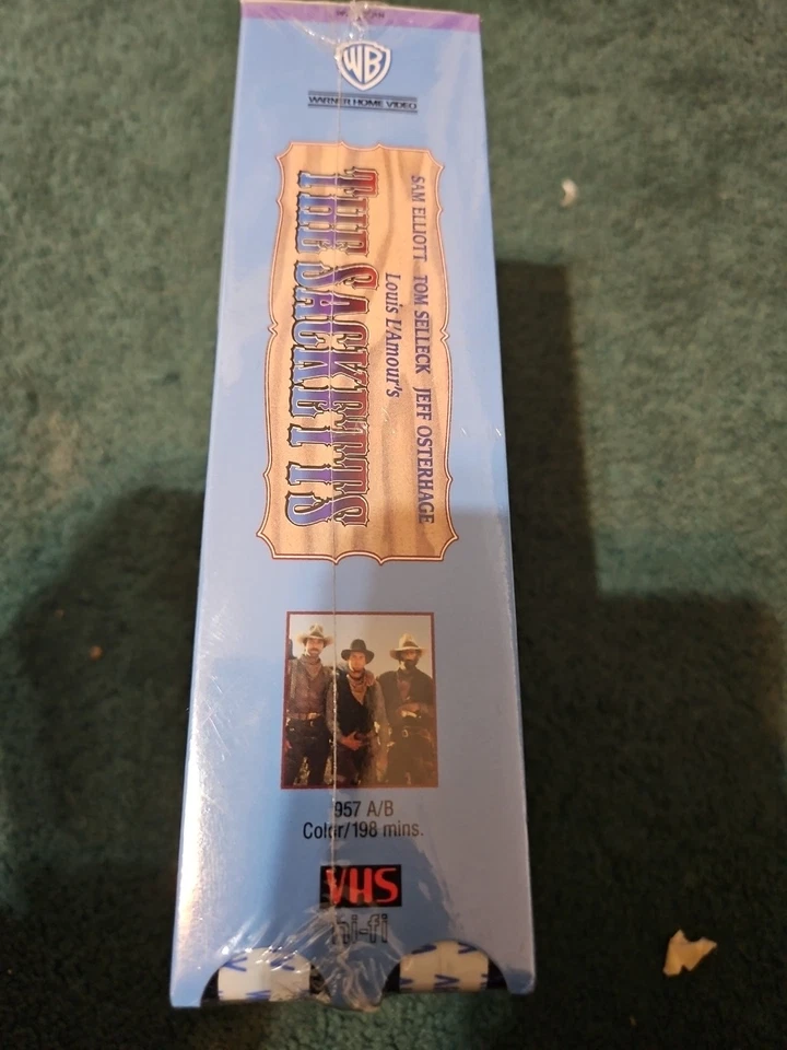 The Sacketts (VHS, 1991, 2-Tape Set) Vintage New Wb Sleeve Tape - Image 2 of 4