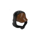 LEGO Minifigure, Headgear Hood Hoodie with Molded Reddish Brown Cap inv.634