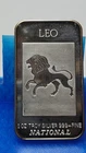 Vintage National Mint Zodiak Leo 1 Ounce Silver Art Bar
