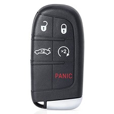 Smart Car Key Fob Keyless Entry Remote Replacement 5 Buttons for Chrysler 200