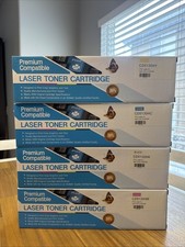 Lot 4 Dell 5130 Compatible Toner Set CD5130HY, CD5130HC, CD5130HK, CD5130HM