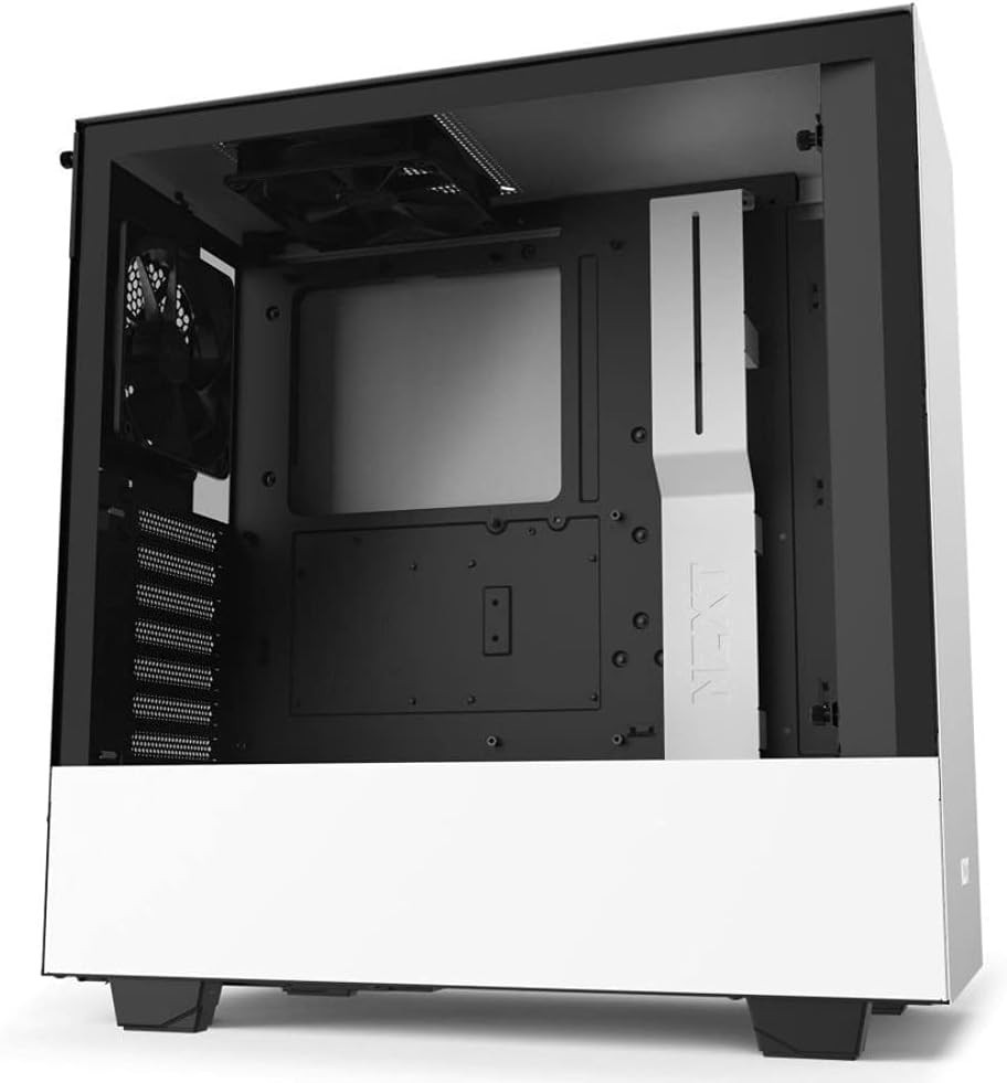Buy NZXT H510 Compact ATX Mid-Tower PC Gaming Case - White/Black