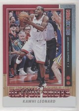 2019-20 Panini NBA Hoops Action Shots Kawhi Leonard #21 8d2