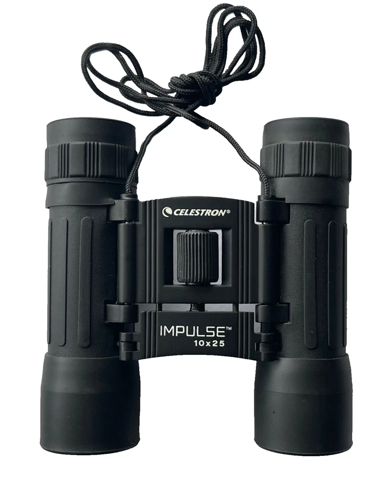 Celestron IMPULSE 10x25 Binoculars/Coated Optics/Wide Field of View/Case NIB! - Image 2 of 4