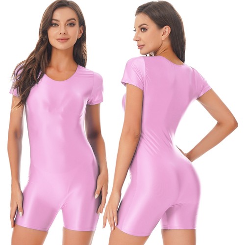 Women's Boyleg Swimsuit One Piece Athletic Wetsuit Swimsuit Rash Guard Swimwear - Picture 82 of 103