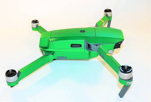 DJI MAVIC PRO / PLATINUM - SKIN - CHROM GRÜN - 3-5 Batterien / Drohne / Zubehör - Picture 7 of 12