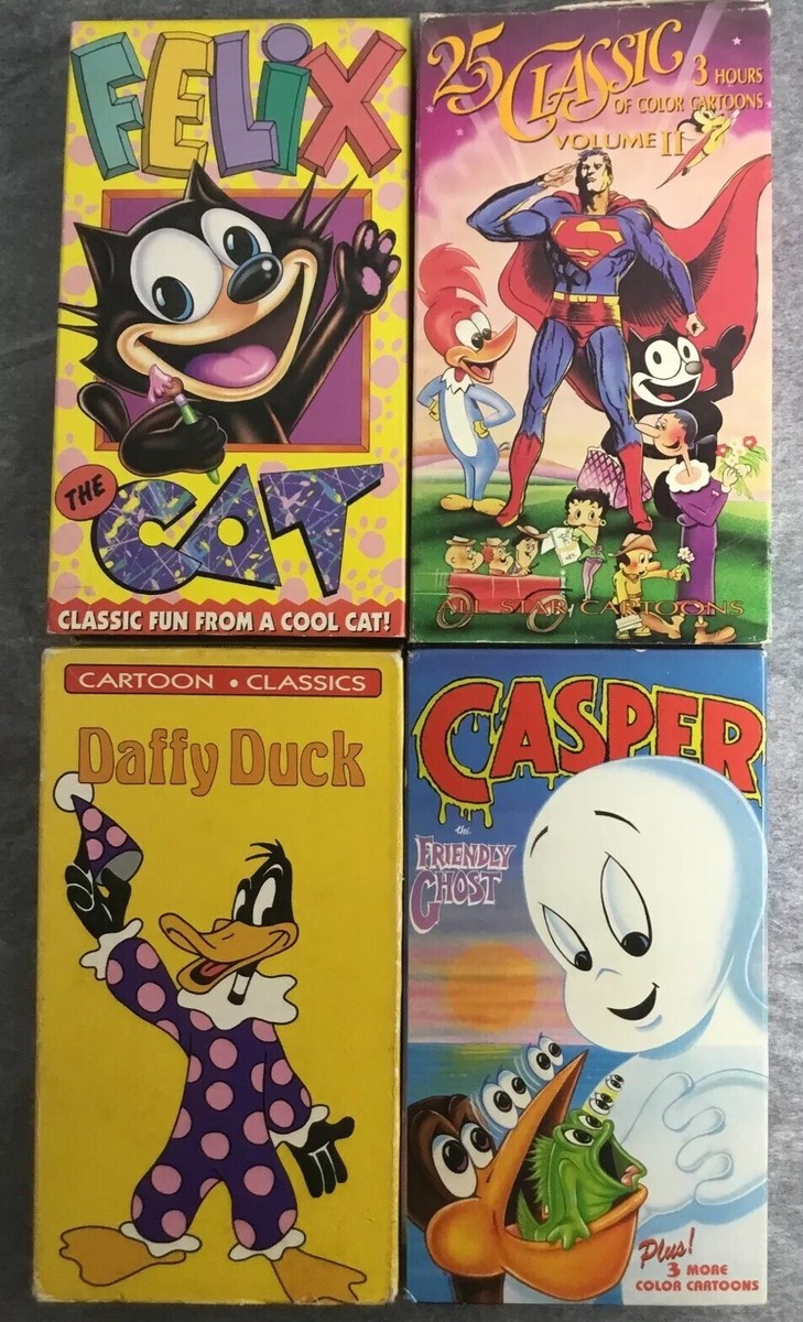 Casper The Friendly Ghost Daffy Duck Felix Cat Classic