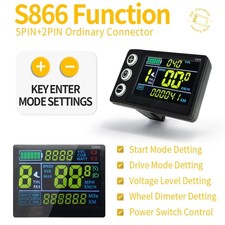 E-Bike Electric Bicycle LCD S866 Display Mete...
