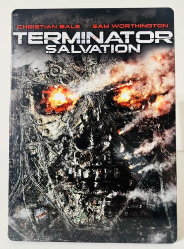 Terminator Salvation DVD 2 Discs Limited Edition Steelbook Region 4 Collectors - Picture 3 of 5