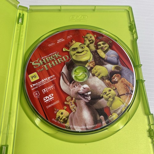 Shrek DVD Bundle (Shrek 1, 2, 3 The Third & Shrek the Halls) Region 4 PAL VGC - Picture 12 of 20