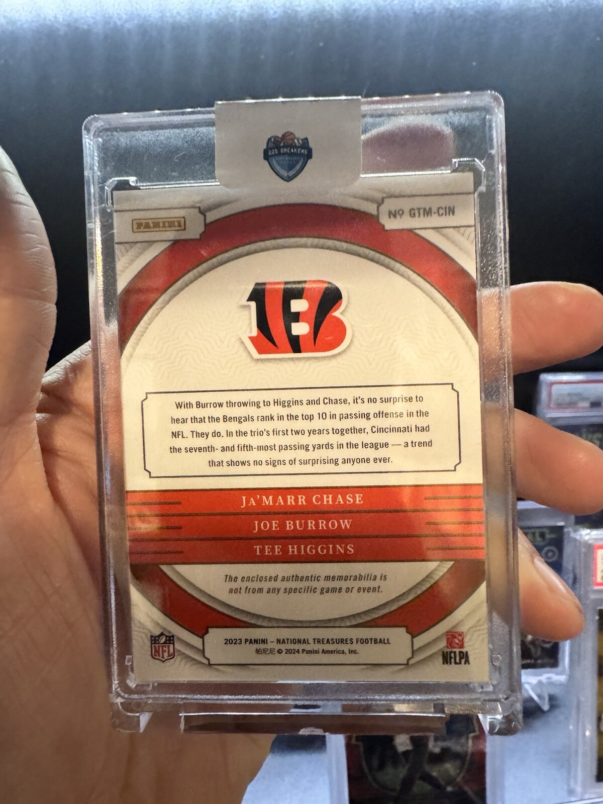 💎 💎 Burrow, Chase, Higgins National Treasures 1/1 🐅 view 5