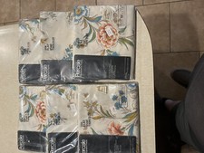 Vintage JC Penney Percale Permanent Press Juliet Floral Twin Flat Sheet  New