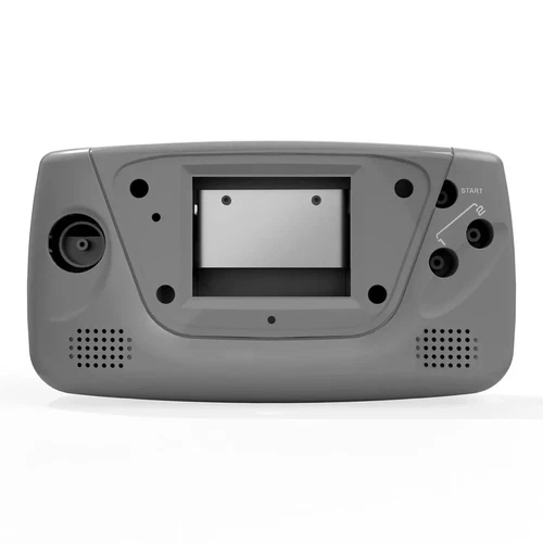 Game Gear Shell Case Sega gray New Replacement RetroSix ABS