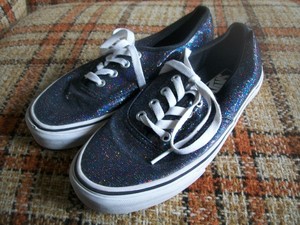 sparkly vans shoes