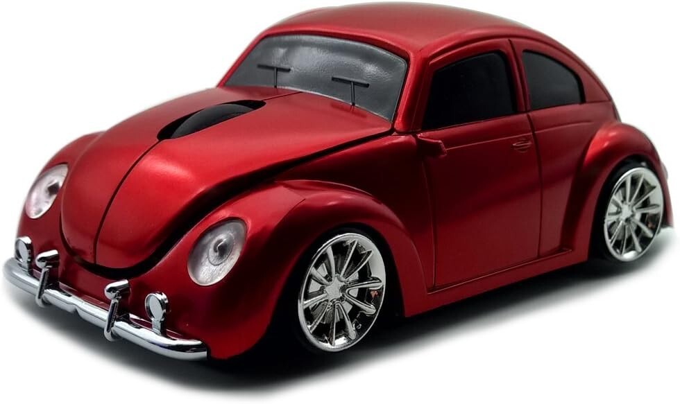 TDRTECH 2.4GHz Wireless Optical Gaming Mouse Shaped Like a Cool Sports Car-image