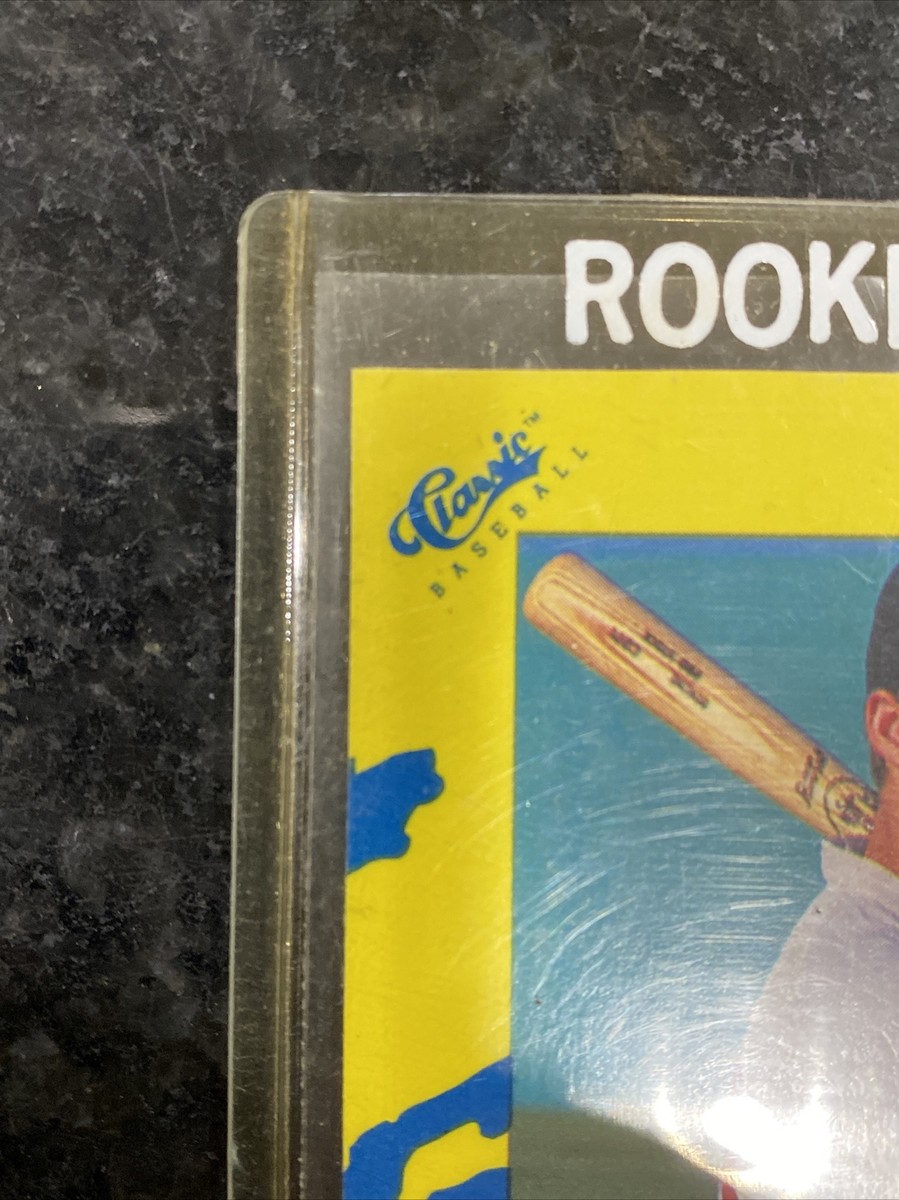 1990 Classic Atlanta Braves Chipper Jones Error Card # T92 Near