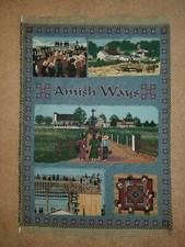 Amish Farm Pferd Gobelin Stoff Panel