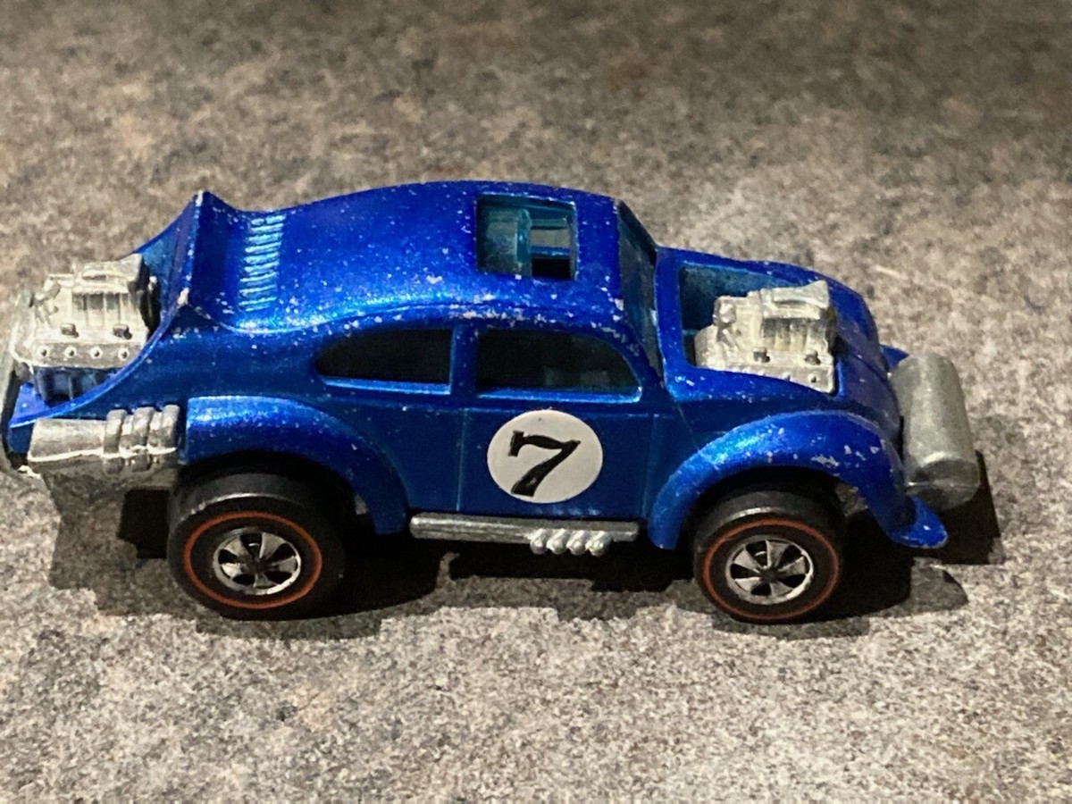 Hot Wheels Redline 1970 Hong Kong Blue EVIL WEEVIL | eBay