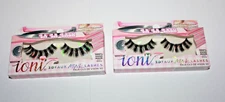 Lot /2 Ioni 3D Faux Mink Lashes Lash Dollhouse LaLa Lash Full Cluster Cateye New