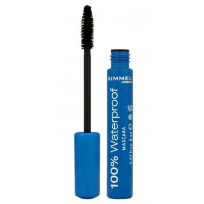 Rimmel 100% Waterproof Mascara - 001 Black Black