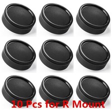 10 x Lens Rear Cap Lens Back Cover and Camera Body Cap Set for Leica R Camera