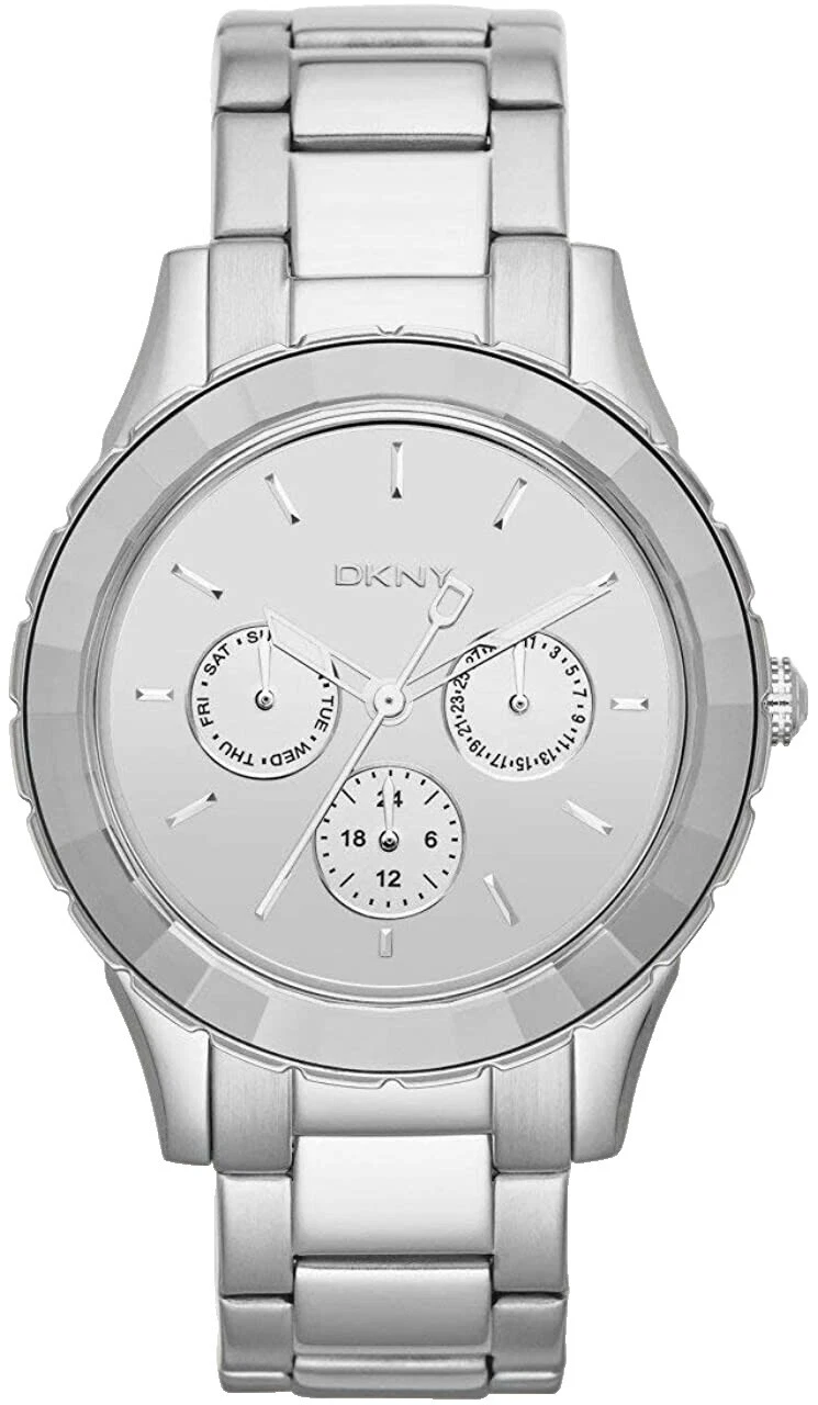 DKNY Quartz Silver Case Wristwatches