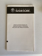 Nintendo Gamecube Precautions Booklet PM-DOL-USA-2 Insert Only