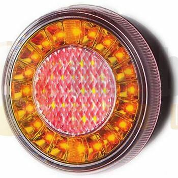 LAP Eléctrico 26004N-1 122mm LED COMBINACIÓN TRASERA Luz (Fly Plomo) 12/24V - Imagen 2 de 3