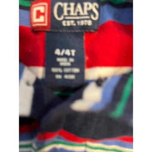 Boys chaps polo short sleeve size 4/4T - Picture 6 of 6