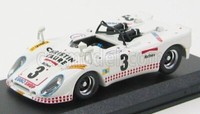 Best Model 1/43 Porsche Flunder 3 Le Mans 1975 Poirot Statisches Modell Diecast