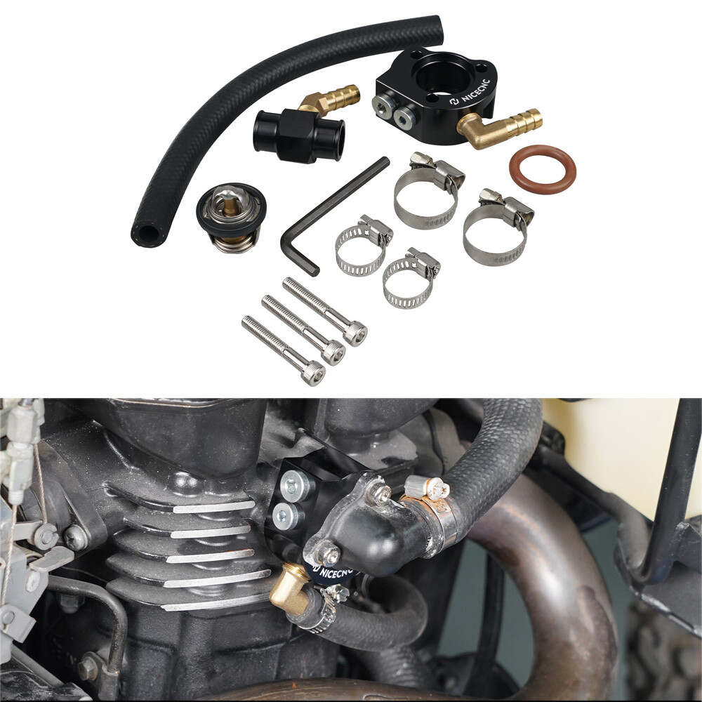 Cooling System Modification Thermostat W/ T-hermo-Bob For Kawasaki