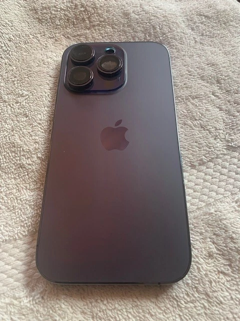 Original Apple iPhone 14 Pro Carcasa Trasera Cristal Carcasa Chasis Púrpura (B) - Imagen 2 de 4