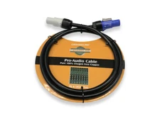 High Quality 14 AWG PowerCon-Compatible Power-Through Jumper Cable in 3ft