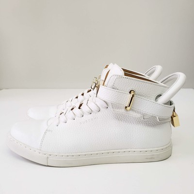 white buscemi high tops