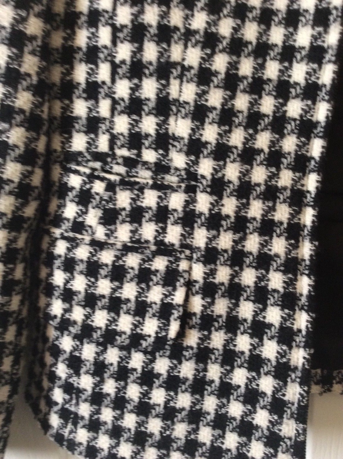 Houndstooth Wool Jacket - image 5