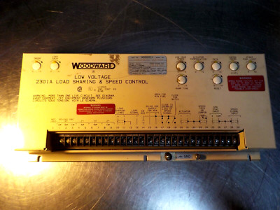 WOODWARD Low Voltage 2301A Load Sharing & Speed Control part no. 9805-020